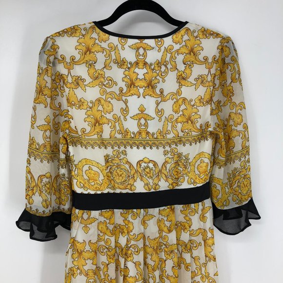 Nasty Gal Yellow and Black Maxi Dress - Picture 11 of 16